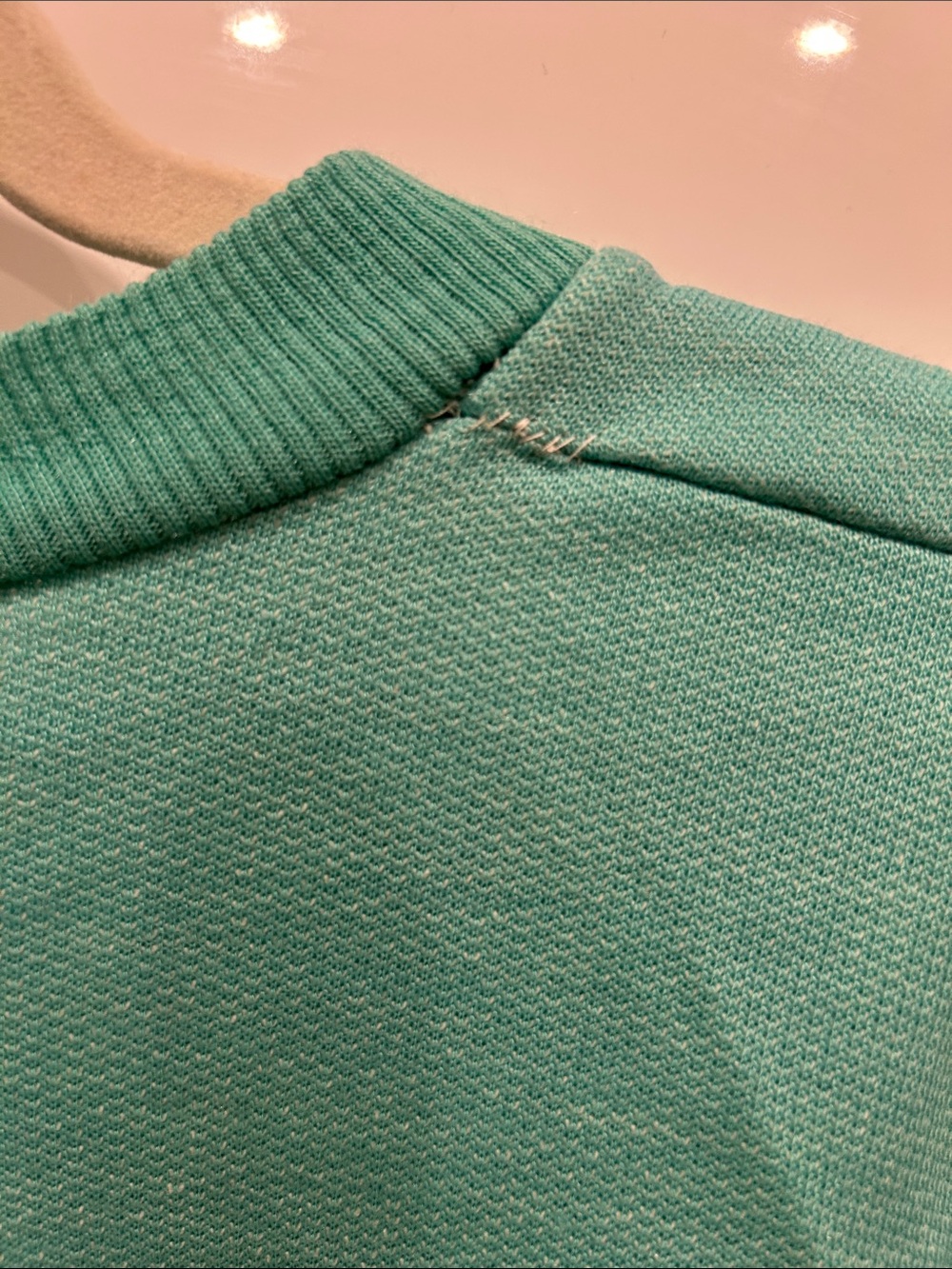 Vintage Italian Teal Blue Dog Graphic Pet Tee, “Surly”  - Bought in Rome - Picture 6 of 6